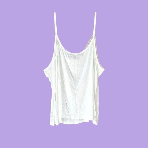 ROSE GAL Plus Size 3Piece Tank Tops Floral White Lace short Set. SIZE 22 - Picture 7 of 16